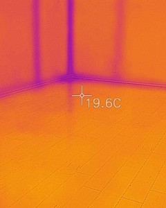 二階床面温度